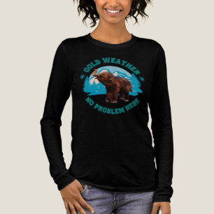 Camiseta Triblenda Clima frío, ¡ningún problema aquí! Mamut Lanudo Be