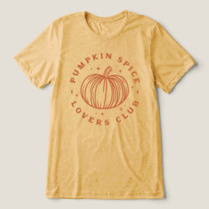 Camiseta Triblenda Club de amantes de las especias de calabaza