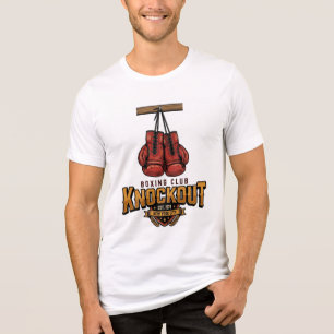 Camiseta Triblenda Club de Boxeo Knockout Vintage Nueva York
