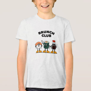 Camiseta Triblenda Club de Brunch Retro Sushi & Salsa de Soja Diversi