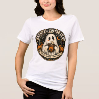 Camiseta Triblenda Club de Café Embrujado Cute Espeluznante