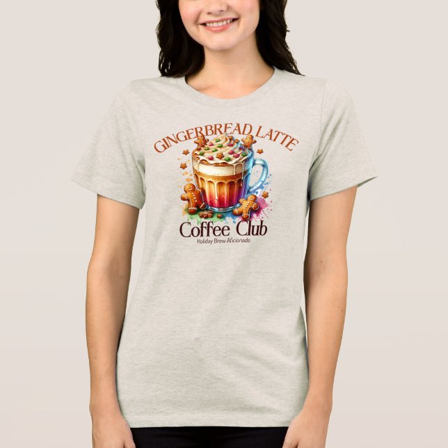 Camiseta Triblenda Club de Café Latte Gingerbread (Anverso)