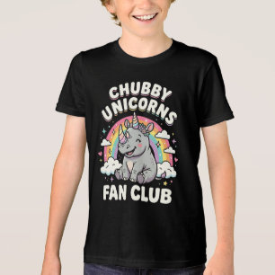 Camiseta Triblenda Club de Fans de Unicornios Adorables Unicornio Mág