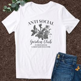Camiseta Triblenda Club de Jardinería Antisocial Arte Botánico