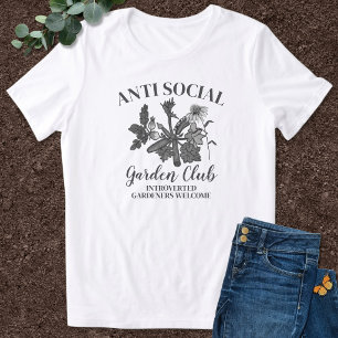 Camiseta Triblenda Club de Jardinería Antisocial Arte Botánico
