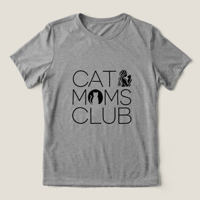 Camiseta Triblenda Club de Mamas de Cat (Diseño delantero )