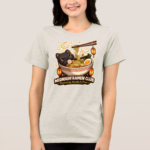 Camiseta Triblenda Club de Ramen de Medianoche con el Poder de Noodle