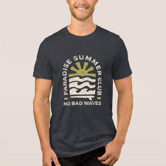 Camiseta Triblenda Club de Verano Paradisíaco Retro Waves