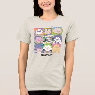 Camiseta Triblenda Club Gráfico de Amenaza a la Sociedad de Supervill