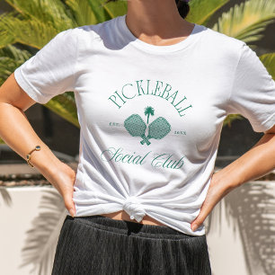 Camiseta Triblenda Club Social de Pickleball Femenino