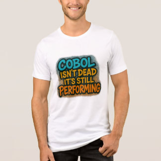 Camiseta Triblenda Cobol sigue funcionando