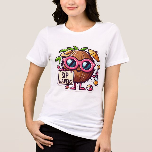Camiseta Triblenda coco sin sol (Anverso)