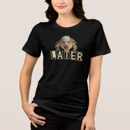Camiseta Triblenda Cocodrilo de Gator Más Tarde