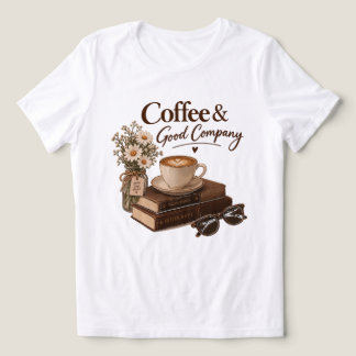 Camiseta Triblenda Coffee & Good Company - vintage coffee