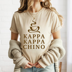 Camiseta Triblenda Coffee Life Funny Kappa Kappa Chino