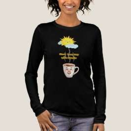 Camiseta Triblenda Coffee Time – Cute Smiling Cup