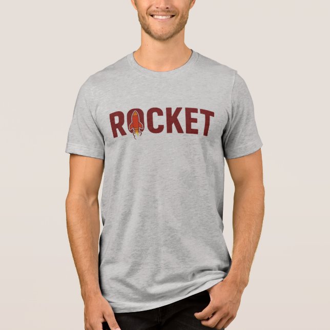 Camiseta Triblenda cohete (Anverso)