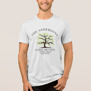 Camiseta Triblenda Coincidencia de árbol genealógico genealógico de f