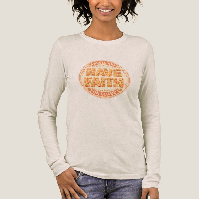 Camiseta Triblenda Colección de Fe Angelical (Anverso)