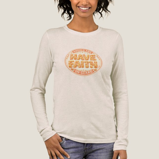 Camiseta Triblenda Colección de Fe Angelical (Anverso)