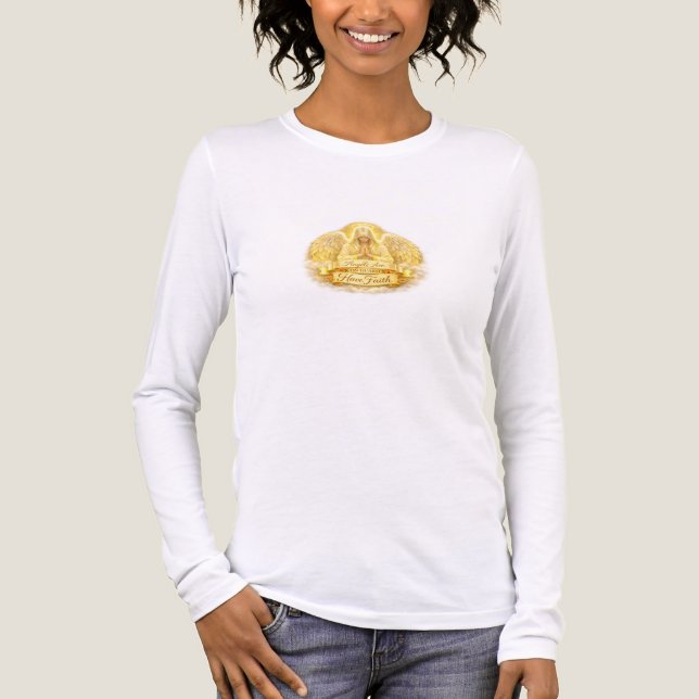 Camiseta Triblenda Colección de Fe Angelical (Anverso)