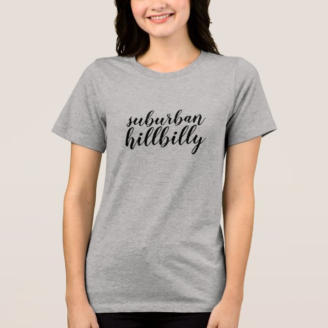 Camiseta Triblenda colina suburbana (Anverso)