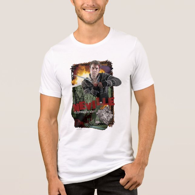 Camiseta Triblenda Collage 2 de Neville Longbottom (Anverso)