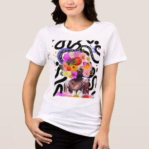 Camiseta Triblenda Collage digital cristiano redimido y coronado
