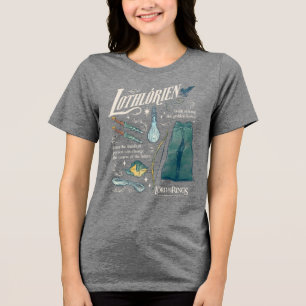 Camiseta Triblenda Collage Gráfico de Acuarela LOTHLORIEN™