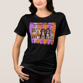 Camiseta Triblenda Collies de Halloween