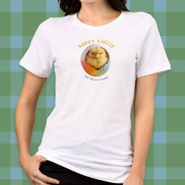 Camiseta Triblenda Colocación de polluelos de Pascua a partir de un h