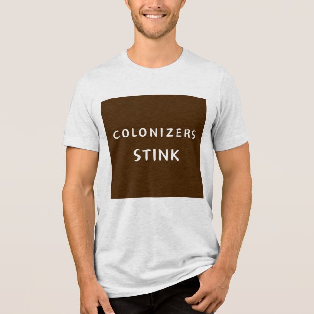 Camiseta Triblenda Colonizadores Stink M (Anverso)