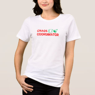 Camiseta Triblenda Colores de comodidad® Coordinadora de caos Mamá di