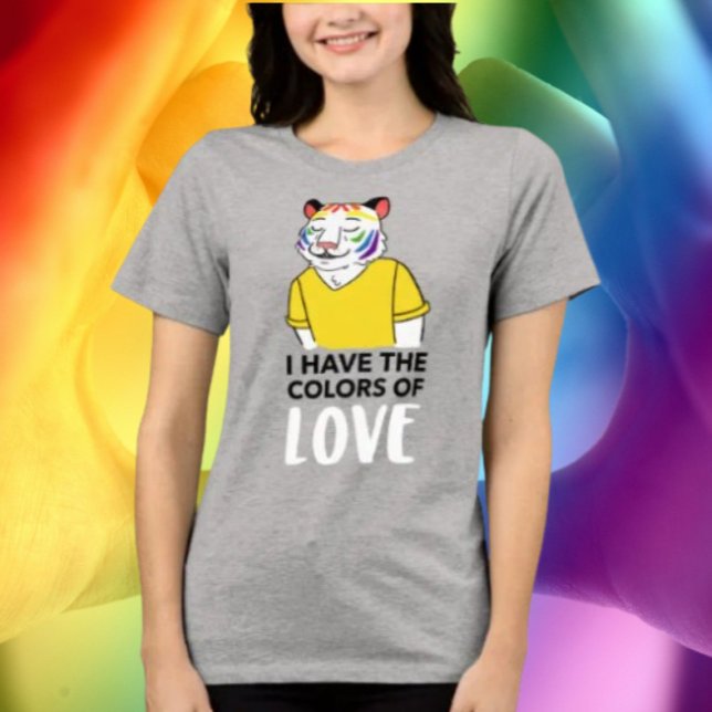 Camiseta Triblenda Colores del Amor (Subido por el creador)