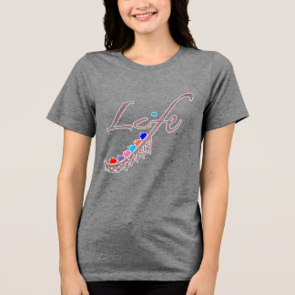 Camiseta Triblenda Colorful Life Roller Coaster