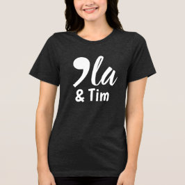 Camiseta Triblenda Coma Kamala y Tim 2024