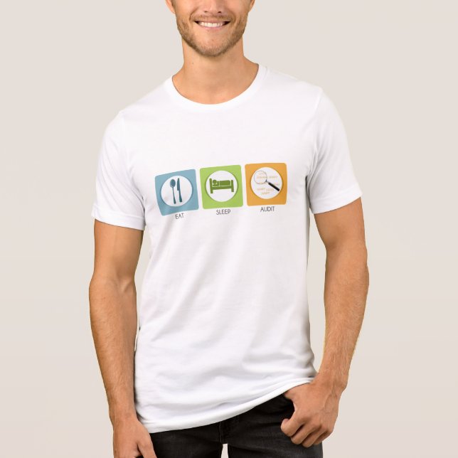 Camiseta Triblenda ¡Coma la auditoría del sueño! (Anverso)