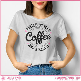 Camiseta Triblenda Combustible personalizado por café helado