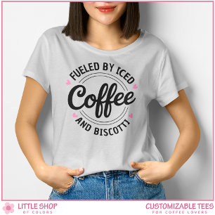 Camiseta Triblenda Combustible personalizado por café helado