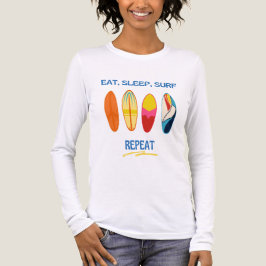 Camiseta Triblenda Come, Duerme, Surfea, Repite - Vida de Playa