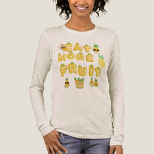 Camiseta Triblenda Come más fruta sea feliz