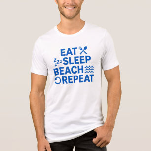 Camiseta Triblenda Comer Dormir Playa Repetir