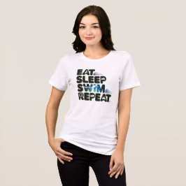 Camiseta Triblenda Comer Sleep Swift Repetir