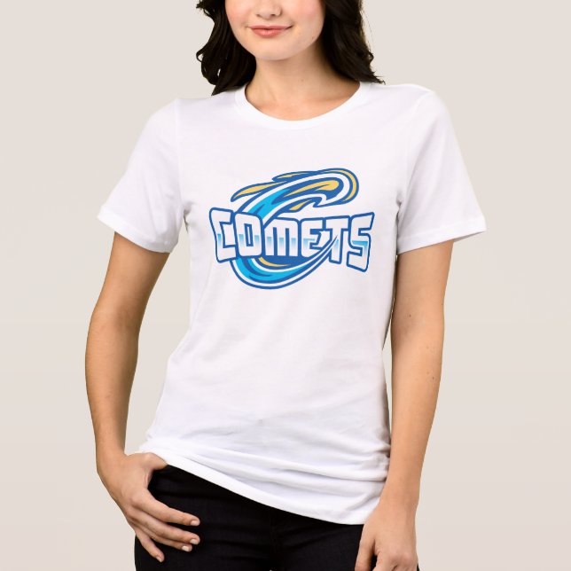 Camiseta Triblenda Cometas del Cottey College (Anverso)