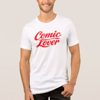 Camiseta Triblenda Comic Book Lover Bold Design 3