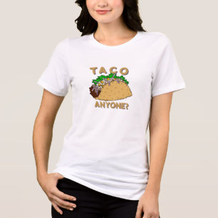 Camiseta Triblenda Comida mexicana divertida Texmex Sugestivo humor t