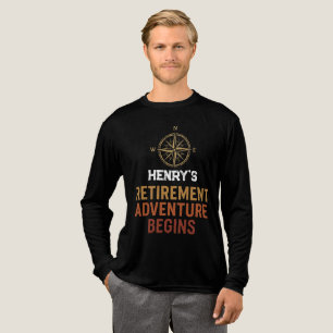 Camiseta Triblenda Comienza la aventura de la jubilación, jubilado