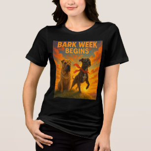 Camiseta Triblenda Comienza la Semana del Bark