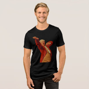 Camiseta Triblenda Comienza tu día con un bostezo - Estilo de época