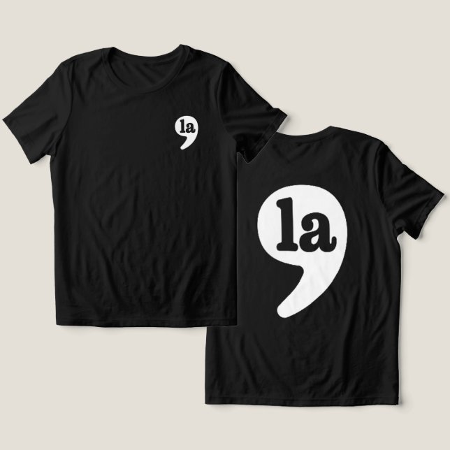 Camiseta Triblenda Comma La Kamala Harris por las elecciones presiden (Diseño Anverso y Reverso)